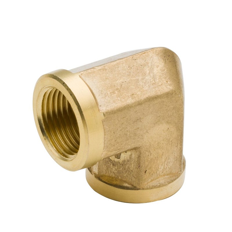 Legines Brass Pipe Fitting - Forged 90 Degree Elbow (Female), 1/8" x 1/8", 1/4" x 1/4", 3/8" x 3/8", 1/2" x 1/2", 3/4" x 3/4" (Pack of 2) (1/2) - Image 3